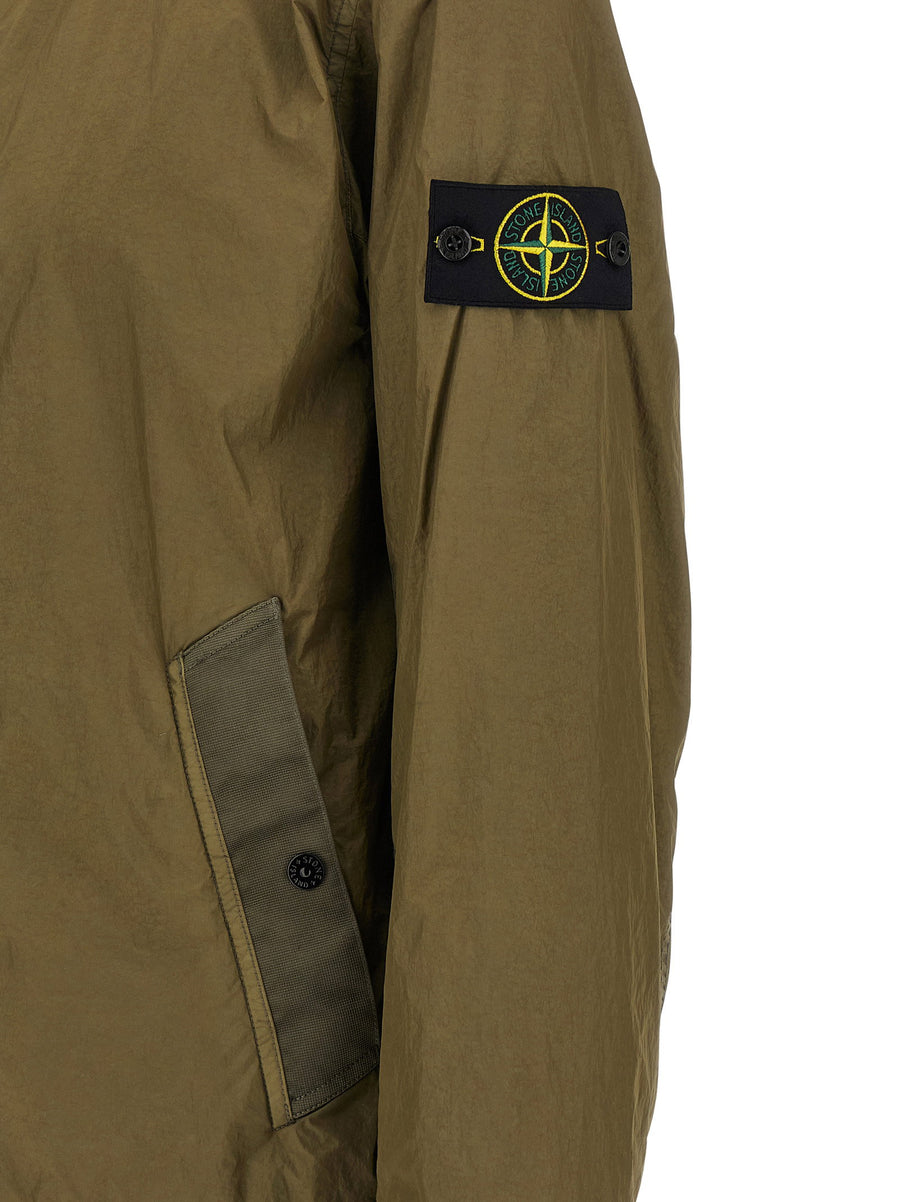 Stone Island Lightweight Nylon Reps Jacket Green 4100001