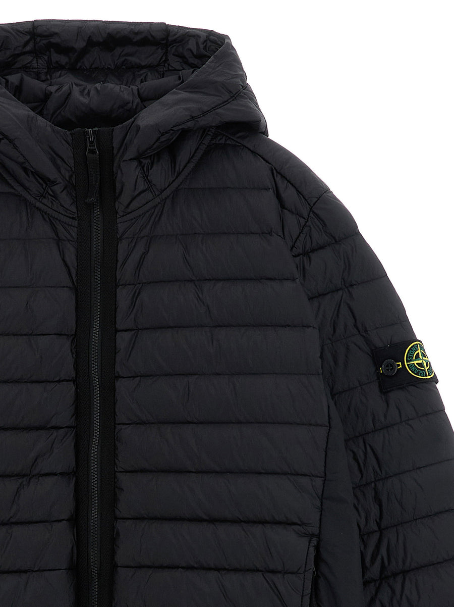 Stone Island Junior Hooded Down Jacket