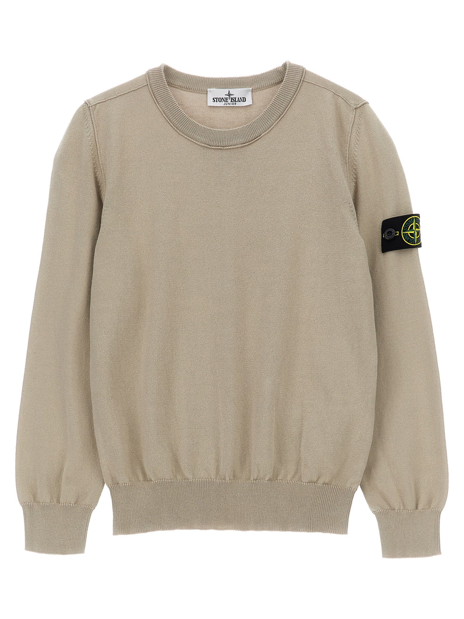 Stone Island Junior Logo Badge Sweater
