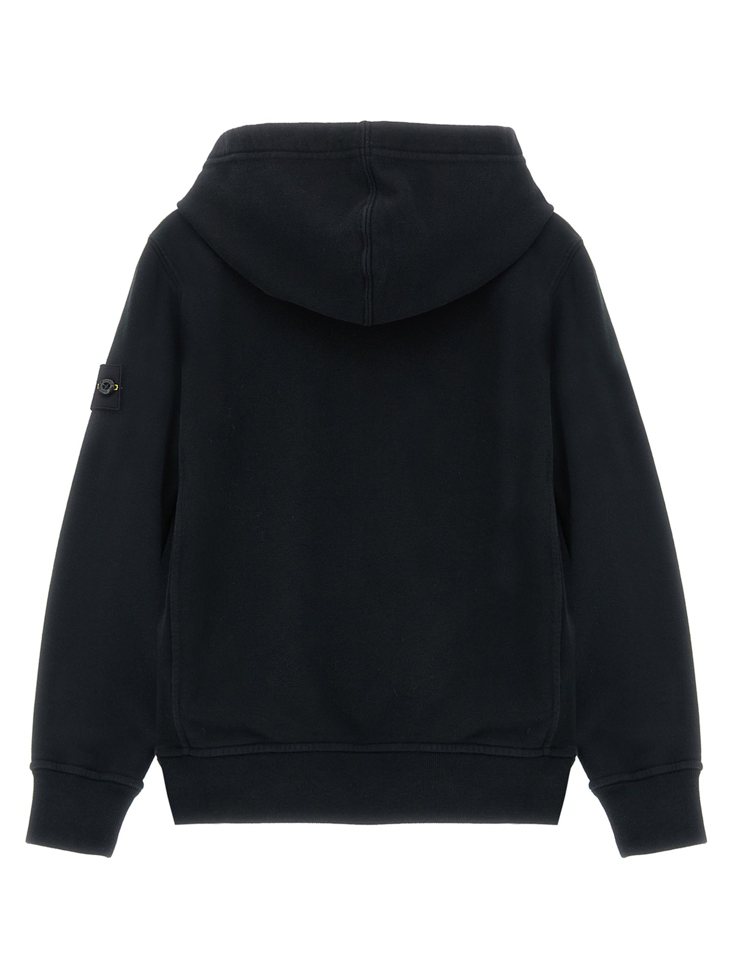 Stone Island Junior Logo Badge Hoodie