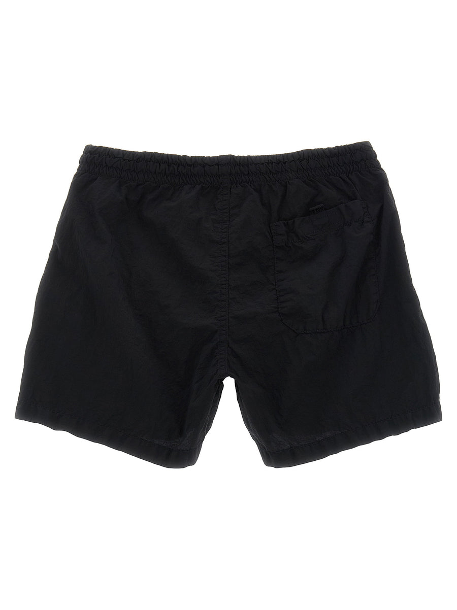 Stone Island Junior Compass Logo Swimsuit