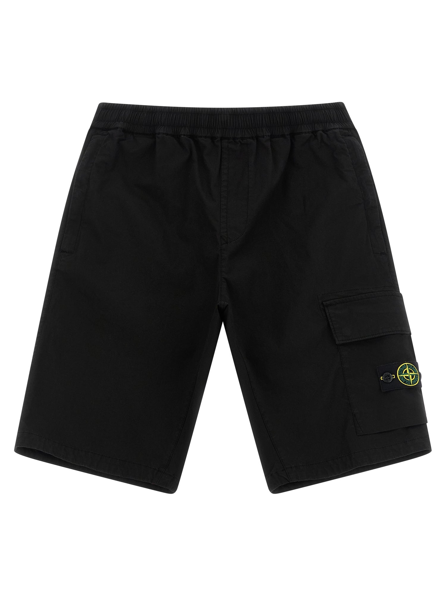 Stone Island Junior Cargo Bermuda Shorts