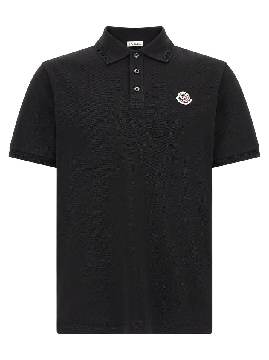 Moncler Logo Patch Polo Shirt