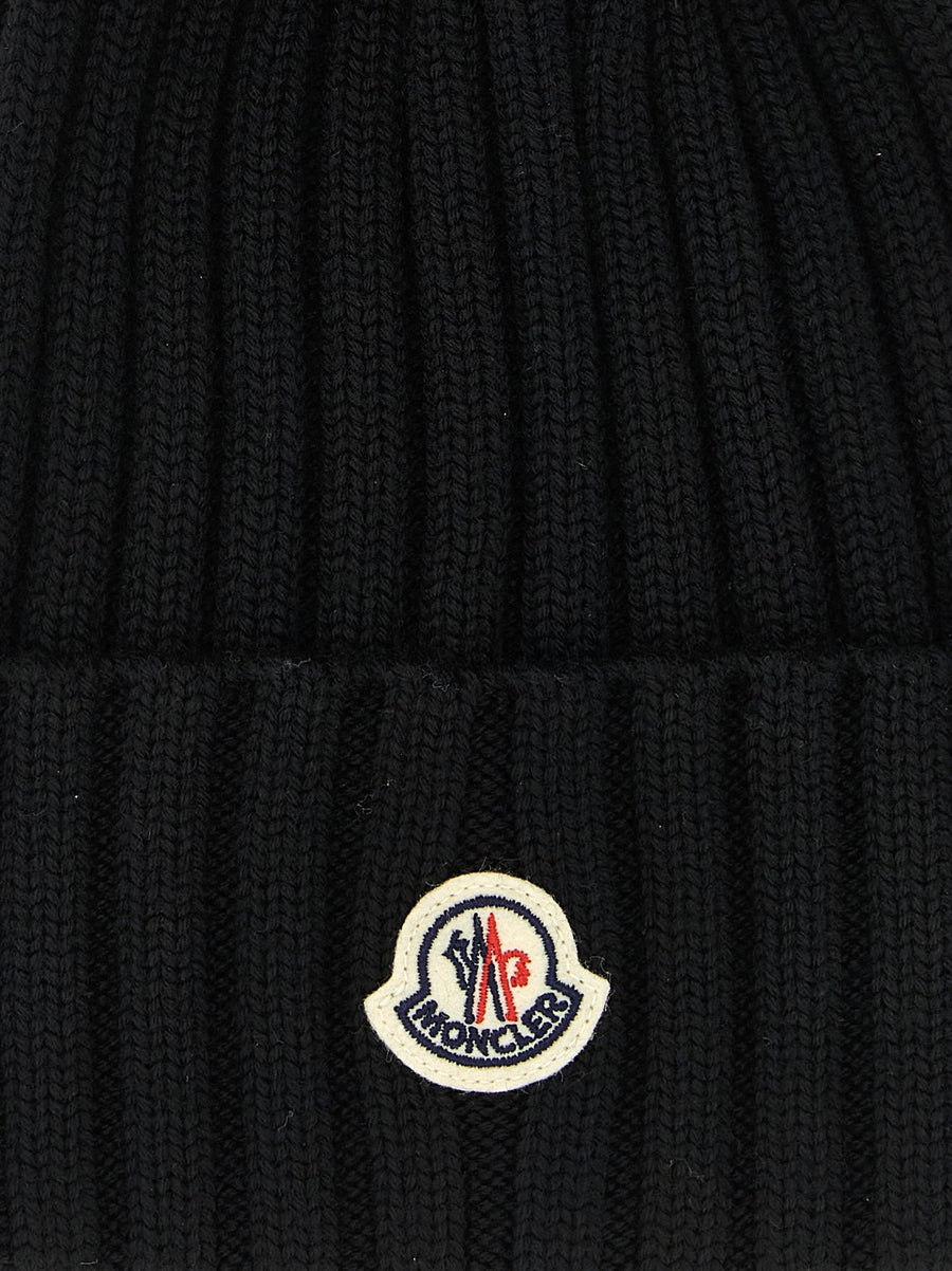 Moncler Pompon Wool Beanie