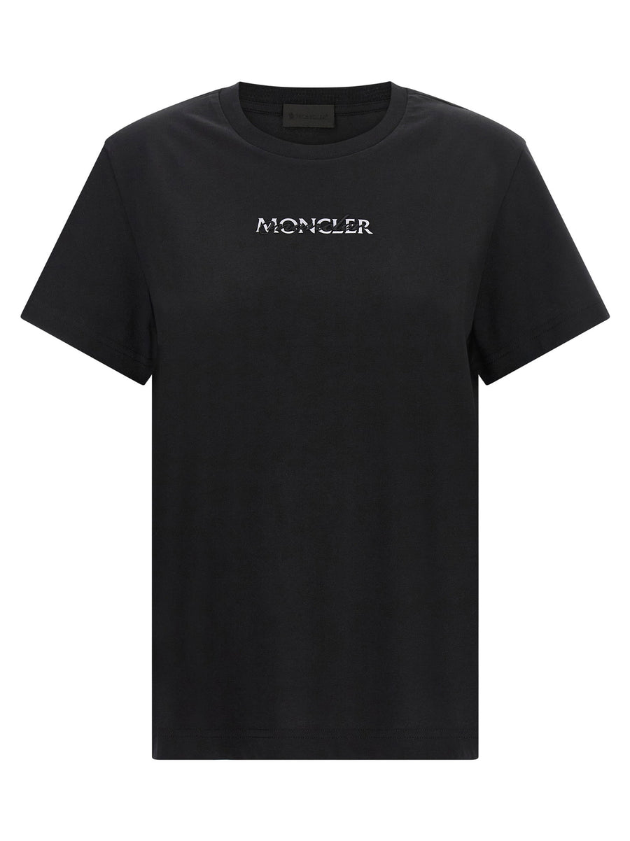 Moncler Logo Embroidery T-shirt