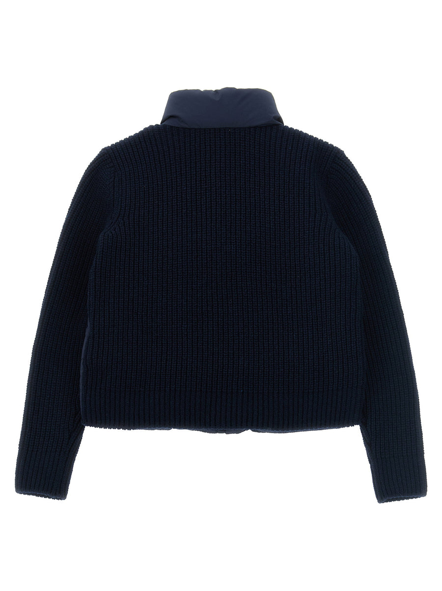 Moncler Enfant Padded Cardigan