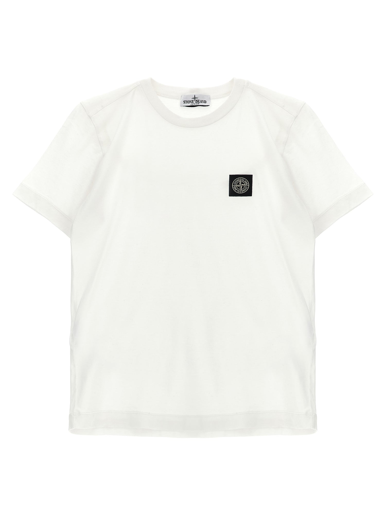 Stone Island Junior Compass Logo T-shirt
