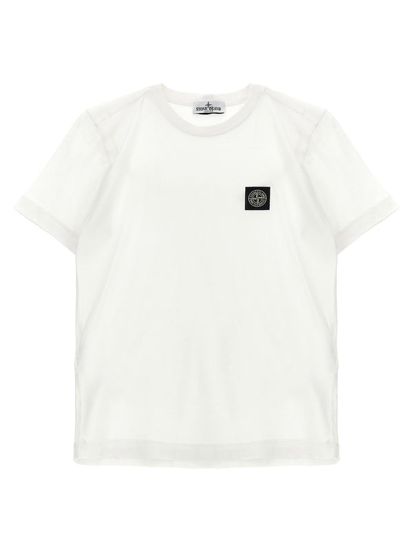 Stone Island Junior Compass Logo T-shirt