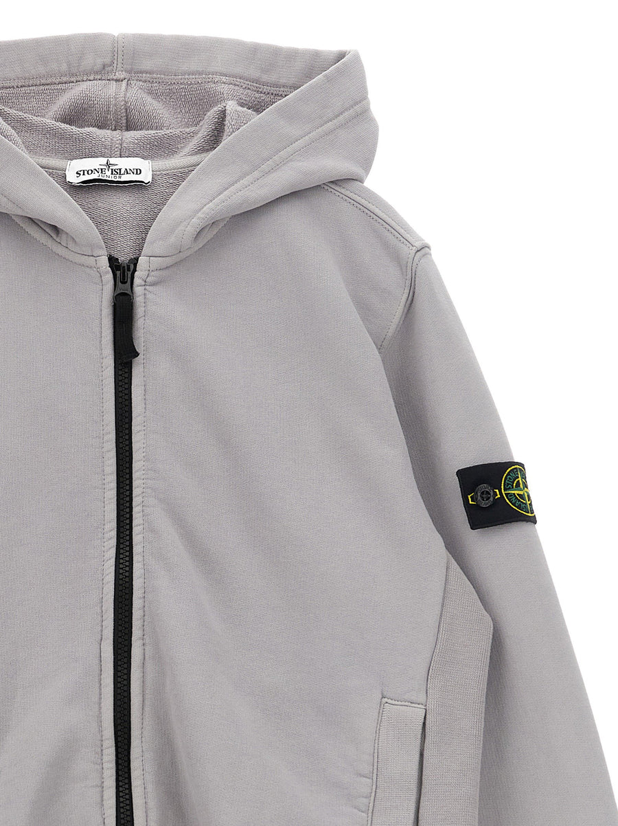 Stone Island Junior Badge Logo Hoodie
