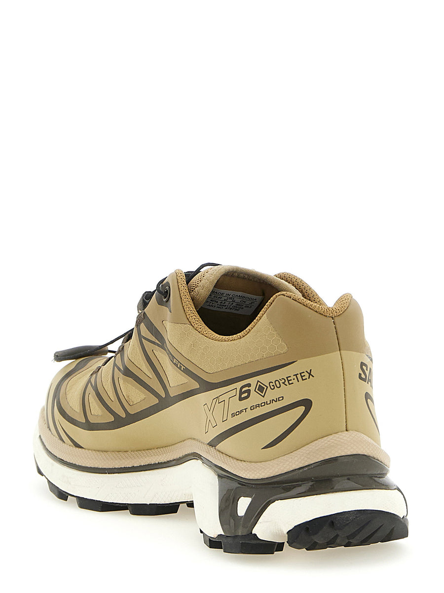 Salomon XT6 GTX Sneakers Beige Textile Unisex UK Size