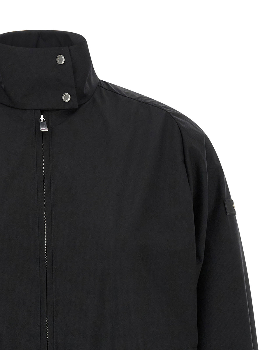 Tatras Veria Windbreaker For Women Lightweight Nylon Windproof Jacket With High Neck And Drawstring Waist