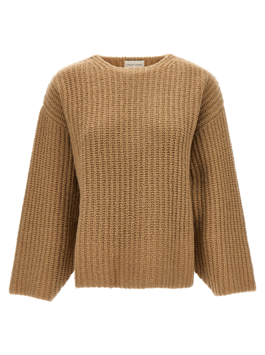 Lola Sweater By Loulou De Saison For Women Cozy Sustainable Wool Blend Topwear Everyday Wear
