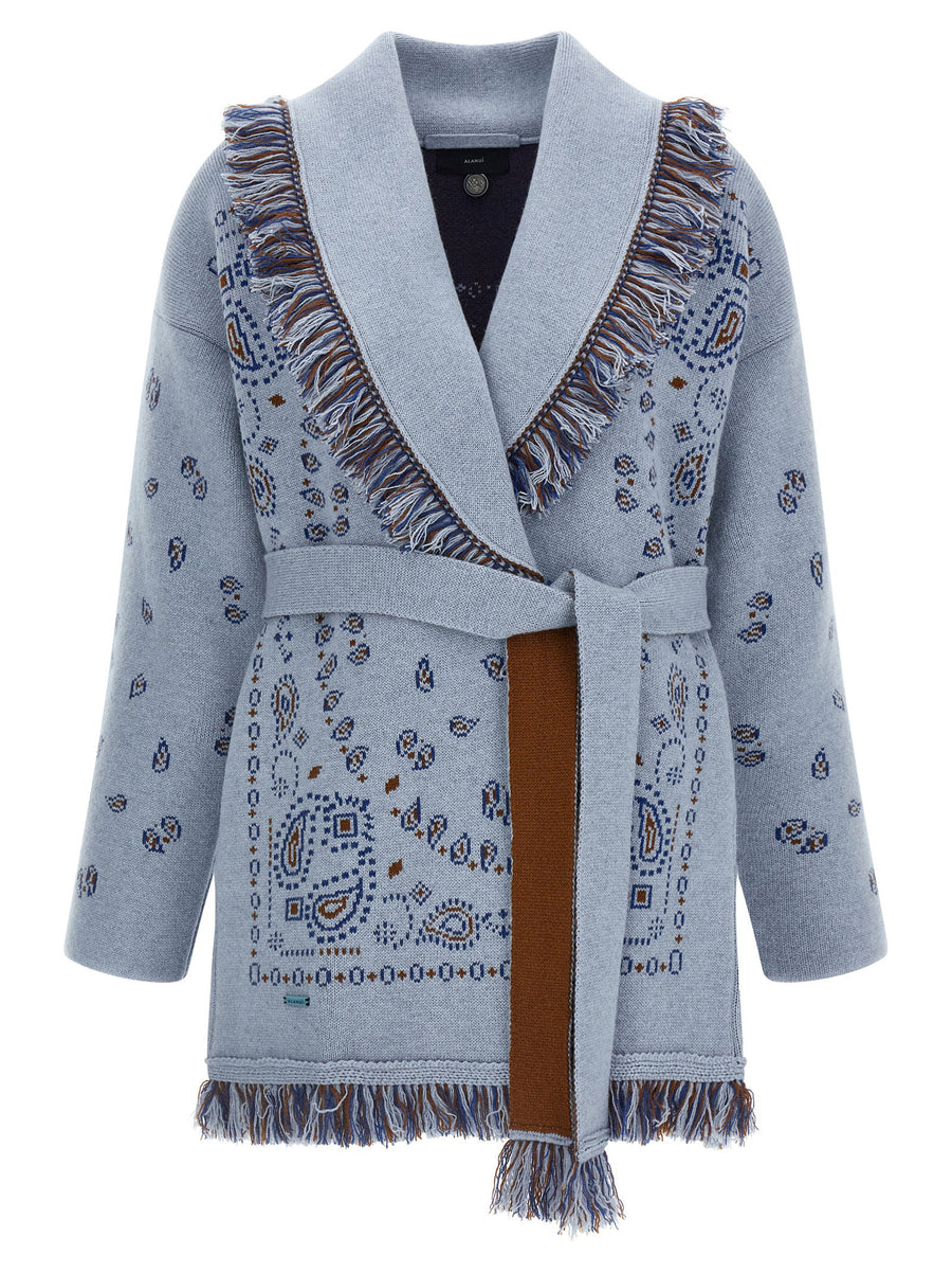 Alanui Bandana Cardigan
