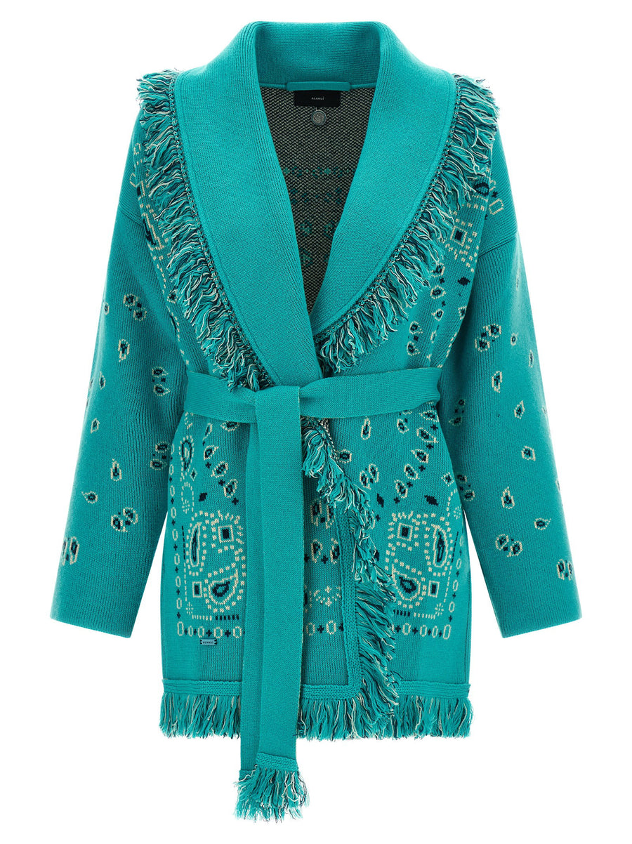 Alanui Bandana Cardigan