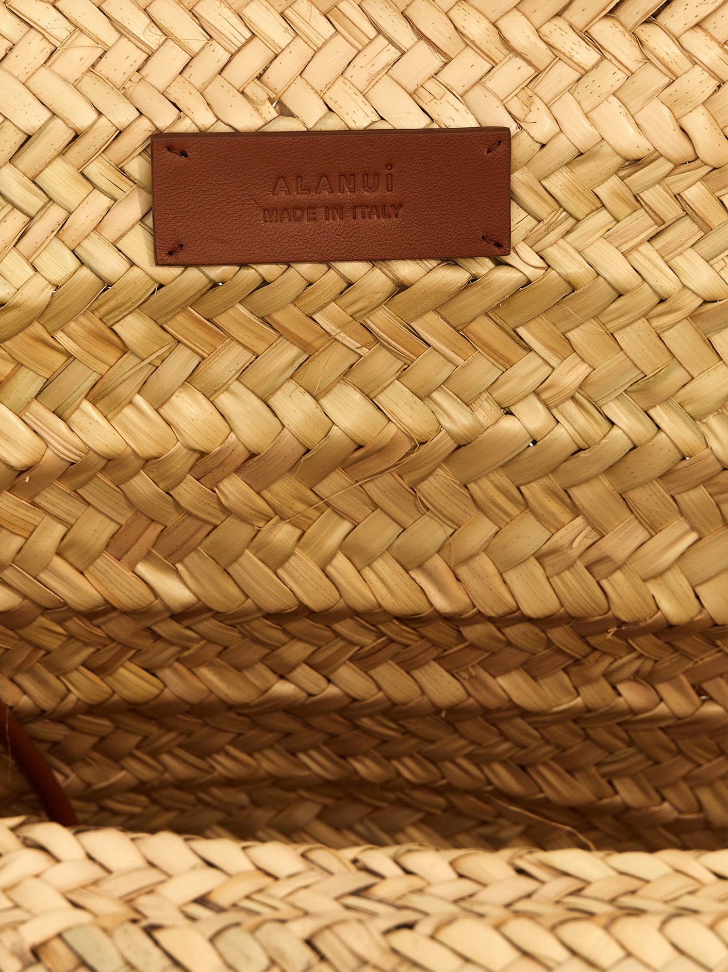 Alanui Icon Palm Leaf Big Handbag