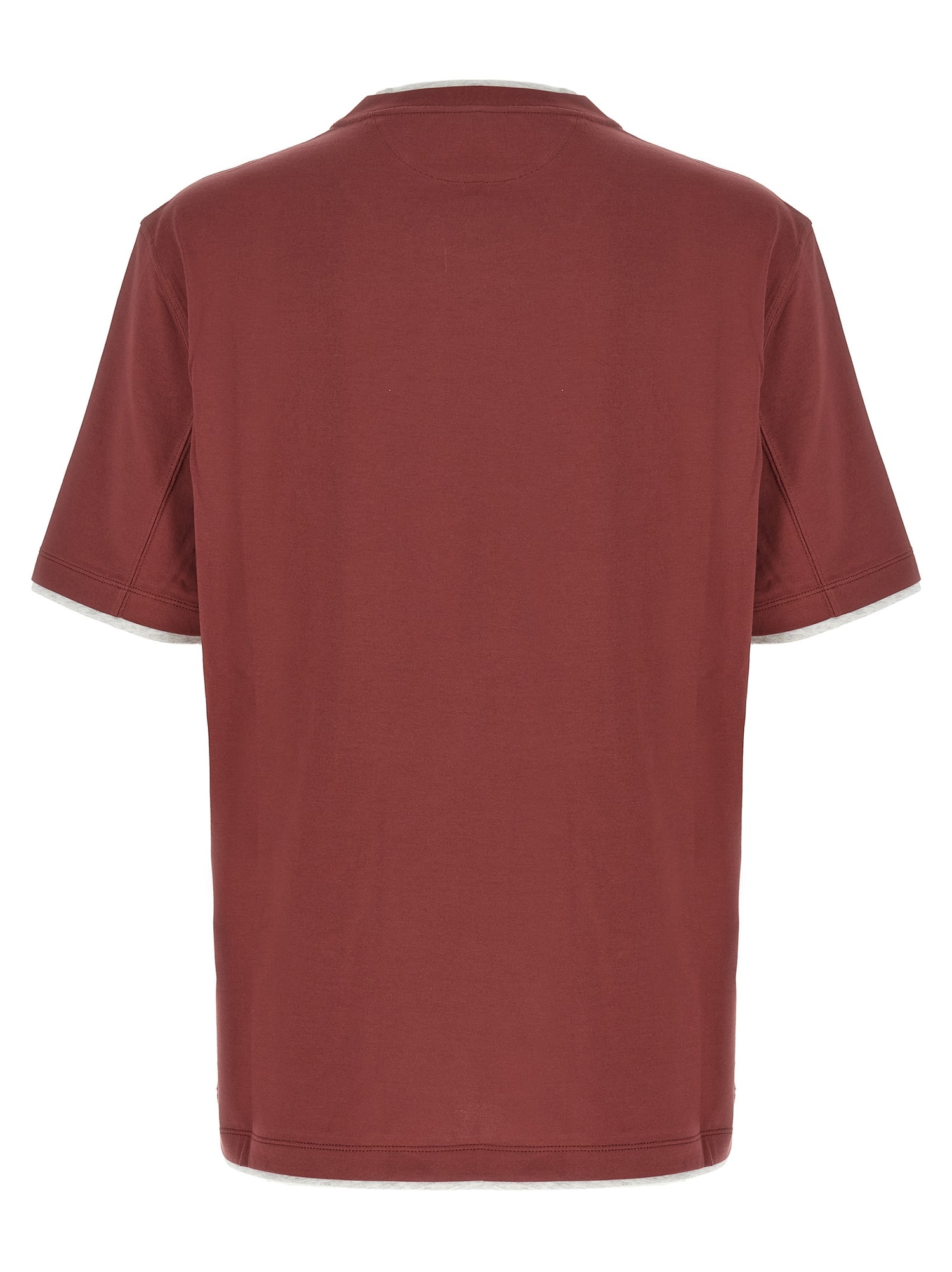 Brunello Cucinelli Double Layer T-shirt