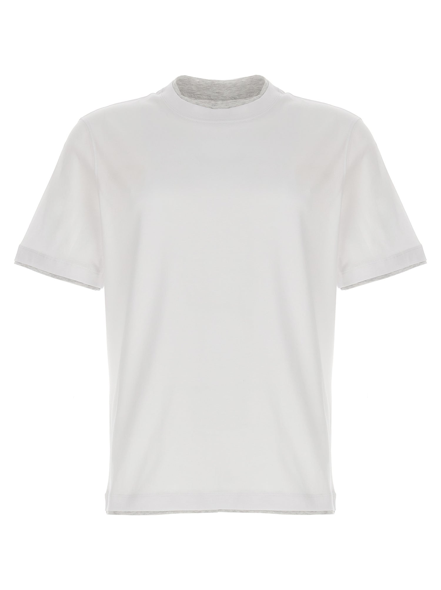 Brunello Cucinelli Double Layer T-shirt