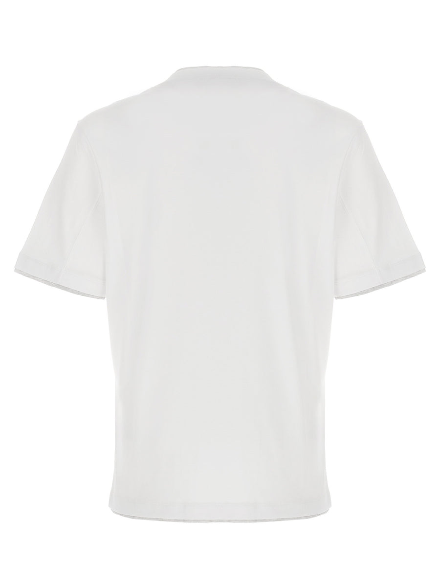 Brunello Cucinelli Double Layer T-shirt