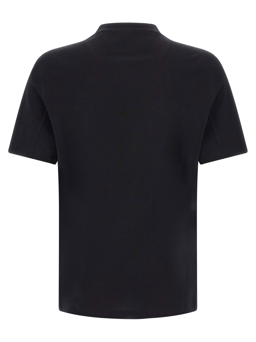 Brunello Cucinelli Logo Embroidery T-shirt