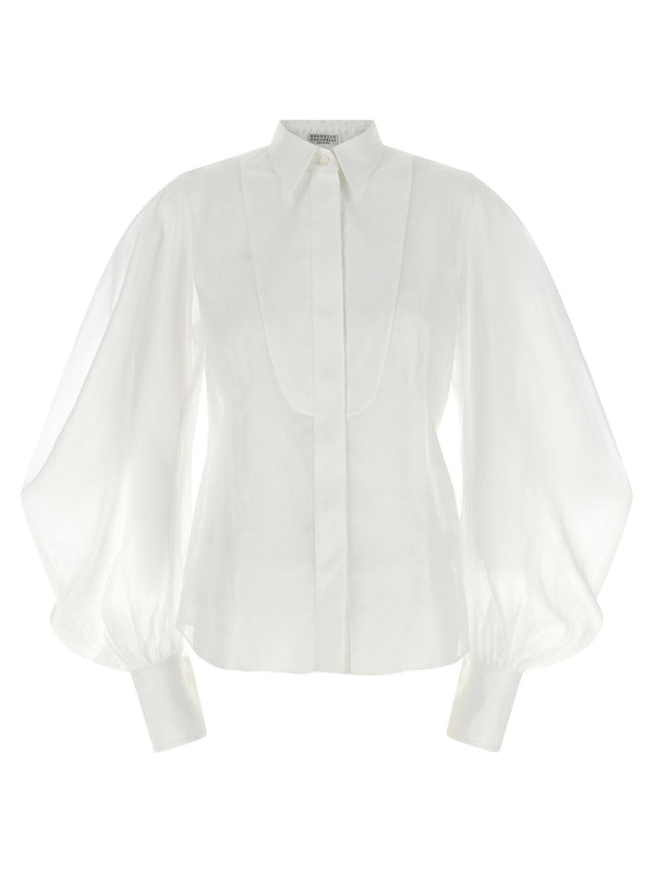 Brunello Cucinelli Organza Shirt