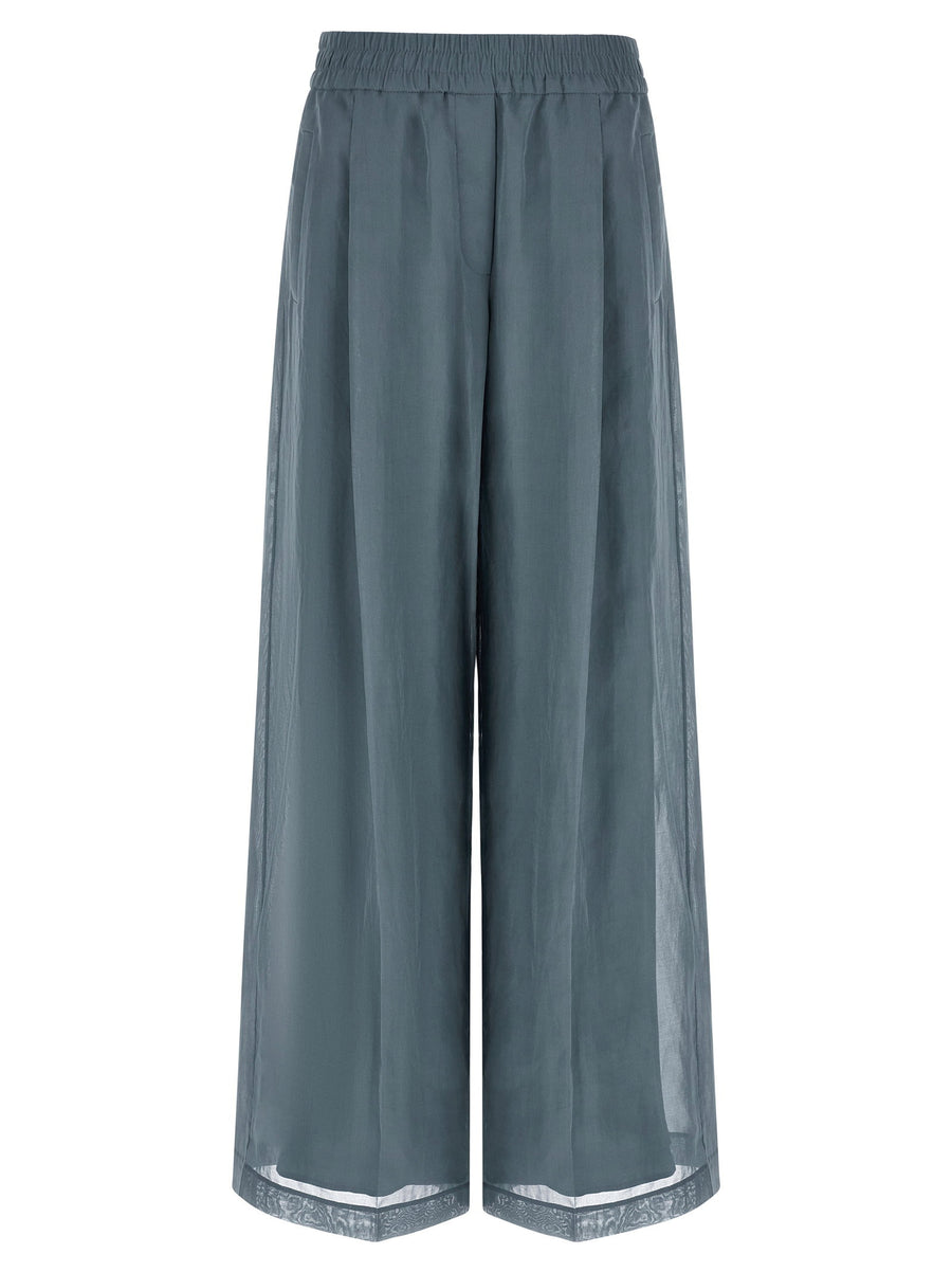Brunello Cucinelli Loose Track Pants