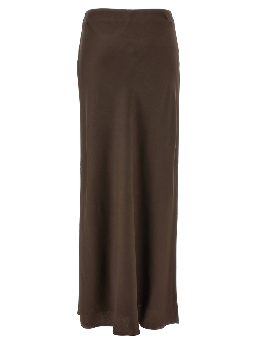 Brunello Cucinelli Slit Skirt
