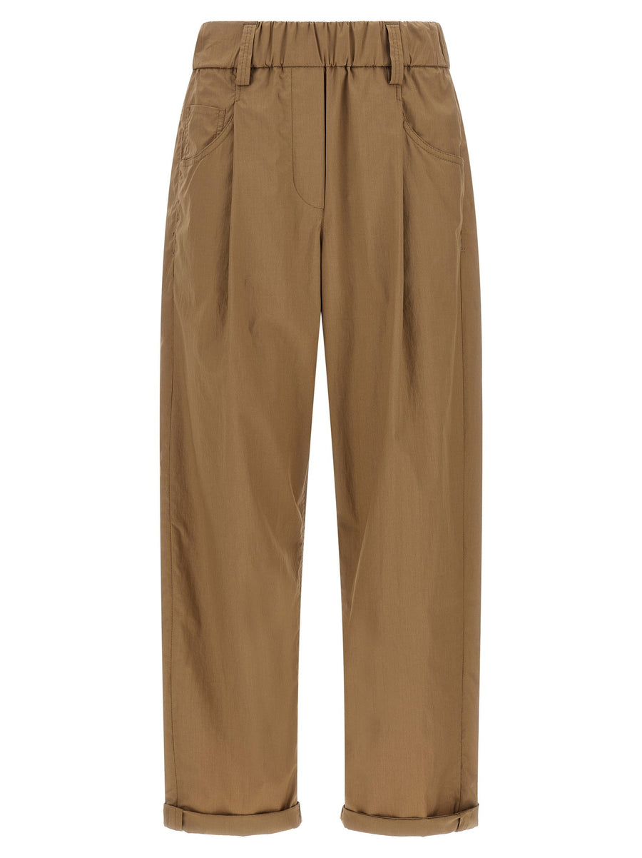 Brunello Cucinelli Track Poplin Pants