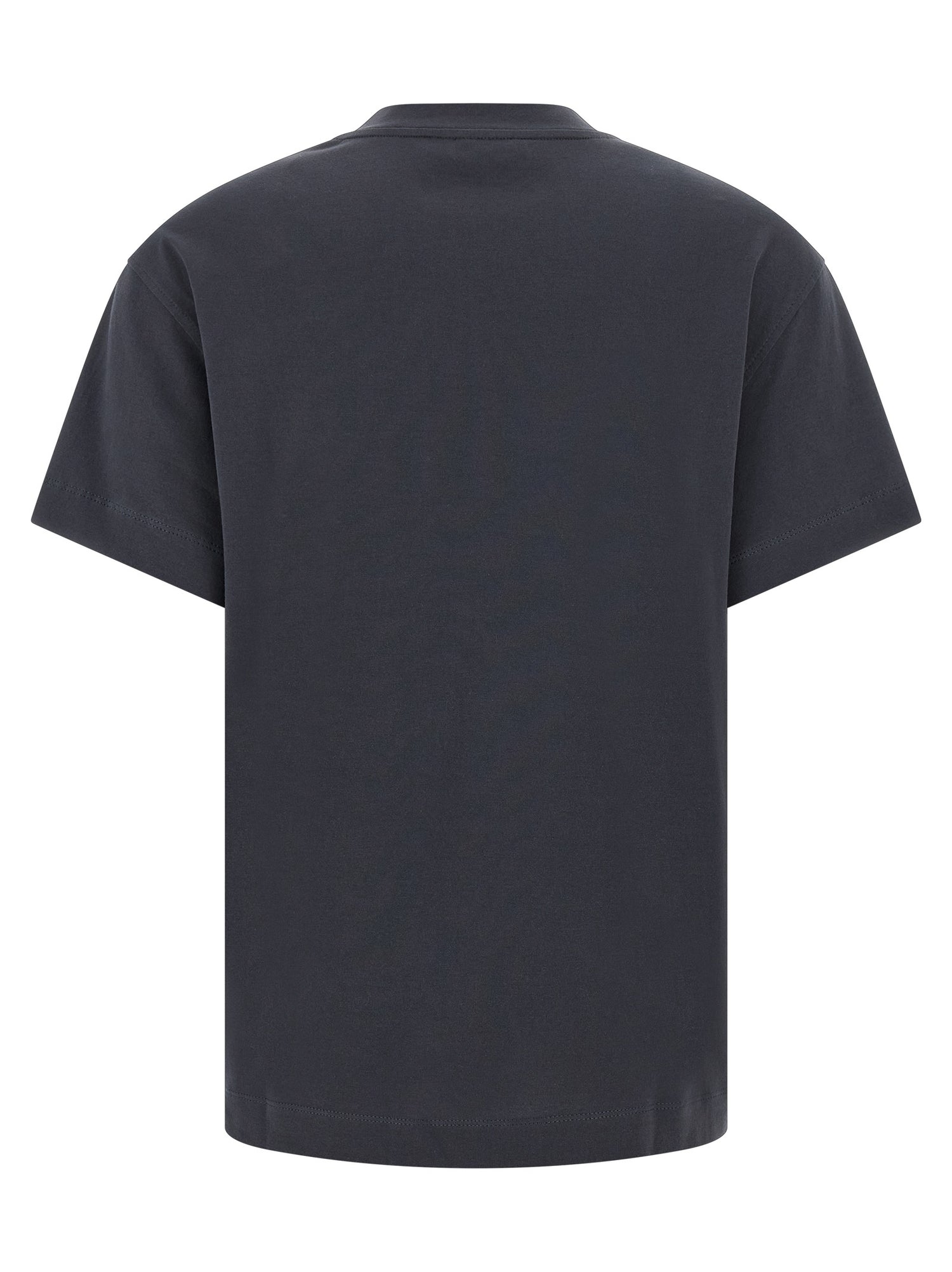 Brunello Cucinelli Shiny Tab T-shirt