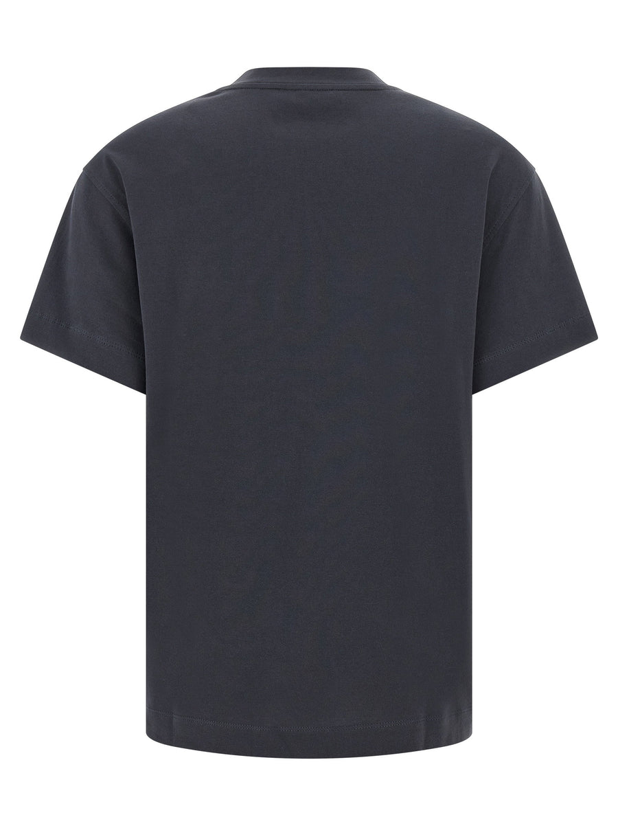 Brunello Cucinelli Shiny Tab T-shirt