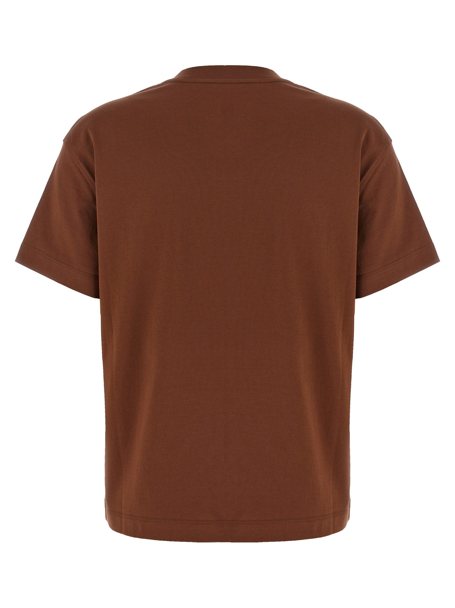 Brunello Cucinelli Shiny Tab T-shirt