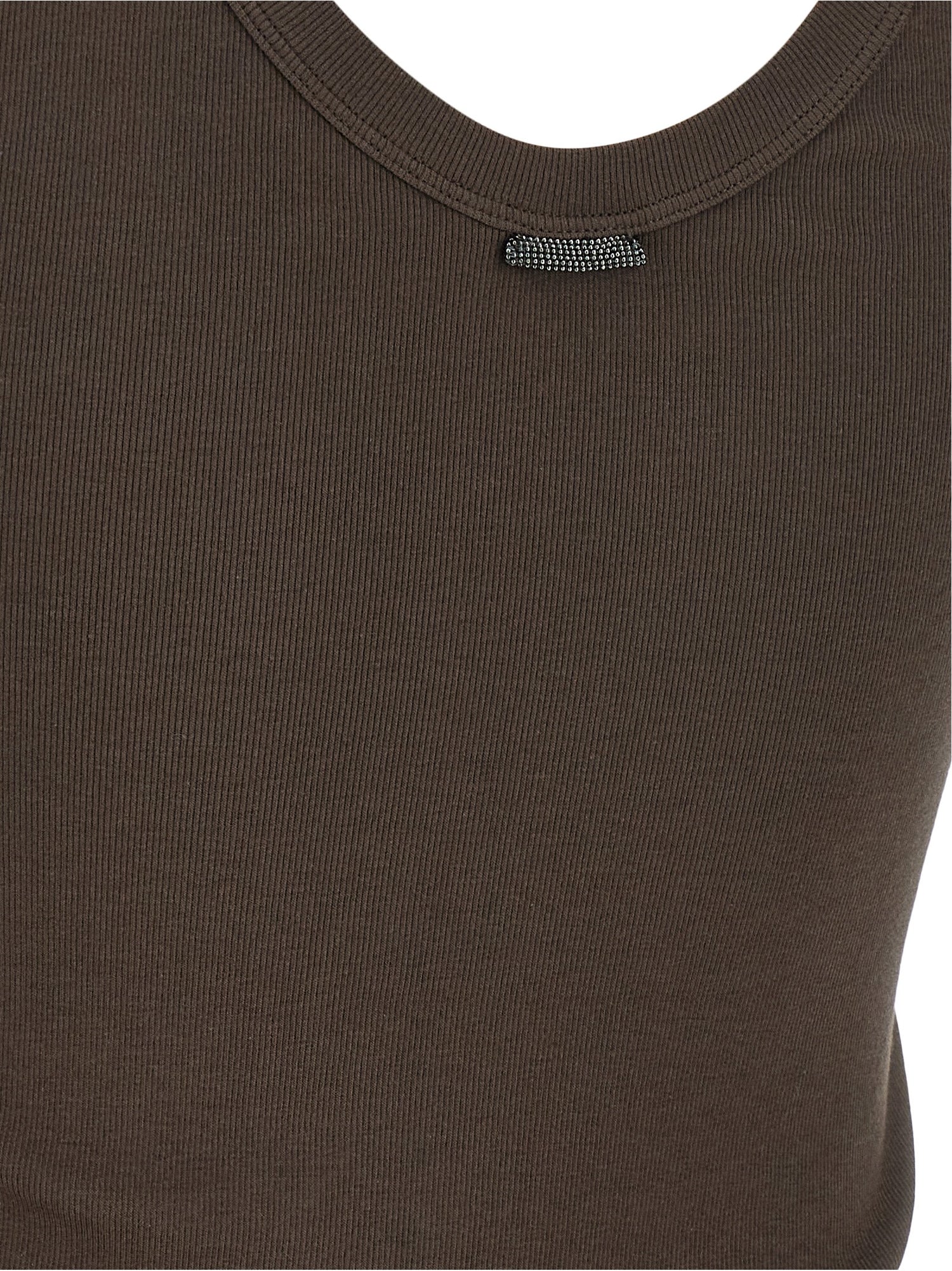 Brunello Cucinelli Ribbed Top