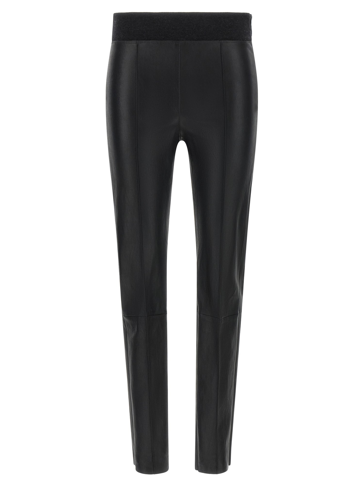 Brunello Cucinelli Stretch Nappa Leather Leggings