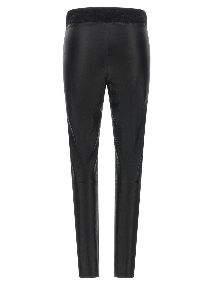 Brunello Cucinelli Stretch Nappa Leather Leggings
