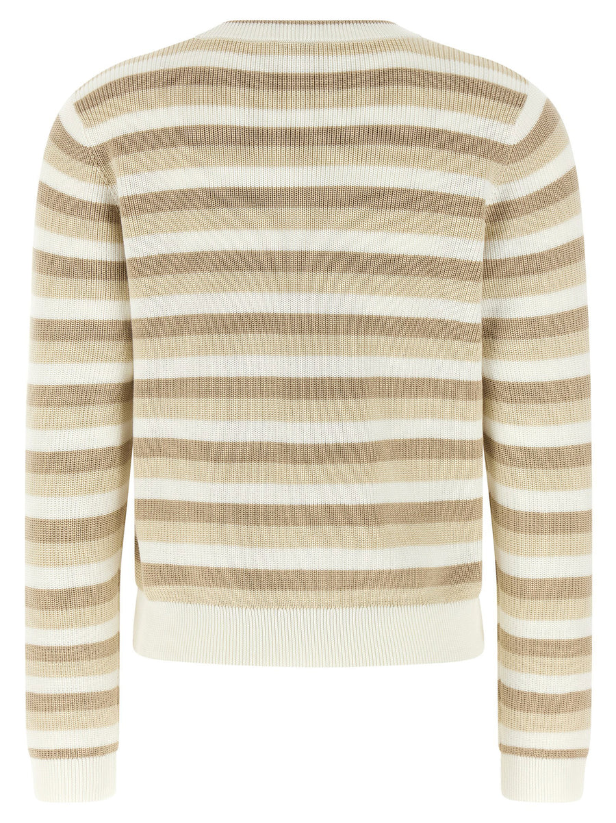 Brunello Cucinelli Striped Cotton Sweater