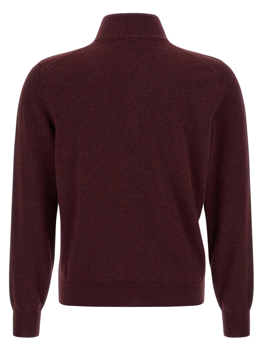 Brunello Cucinelli Half-zip Cashmere Sweater