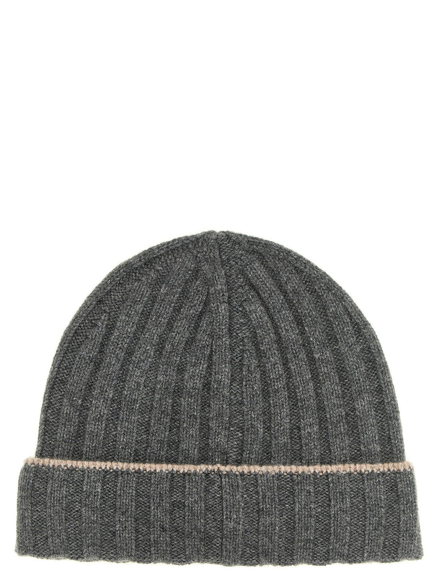 Brunello Cucinelli Cashmere Turn-up Beanie