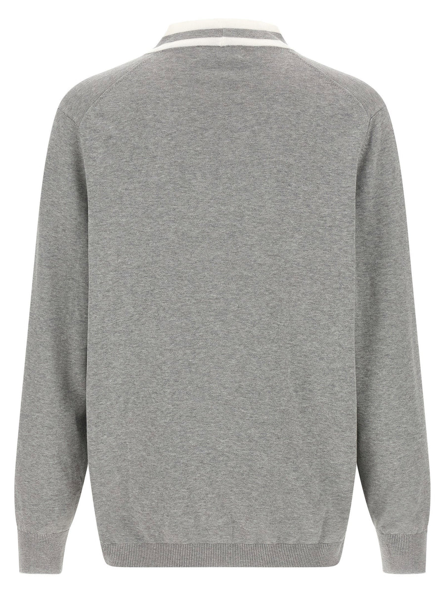 Brunello Cucinelli Heraldic Logo Cardigan