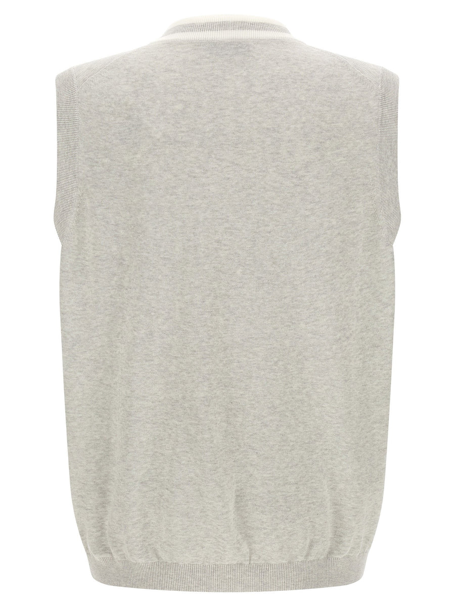 Brunello Cucinelli Heraldic Logo Vest