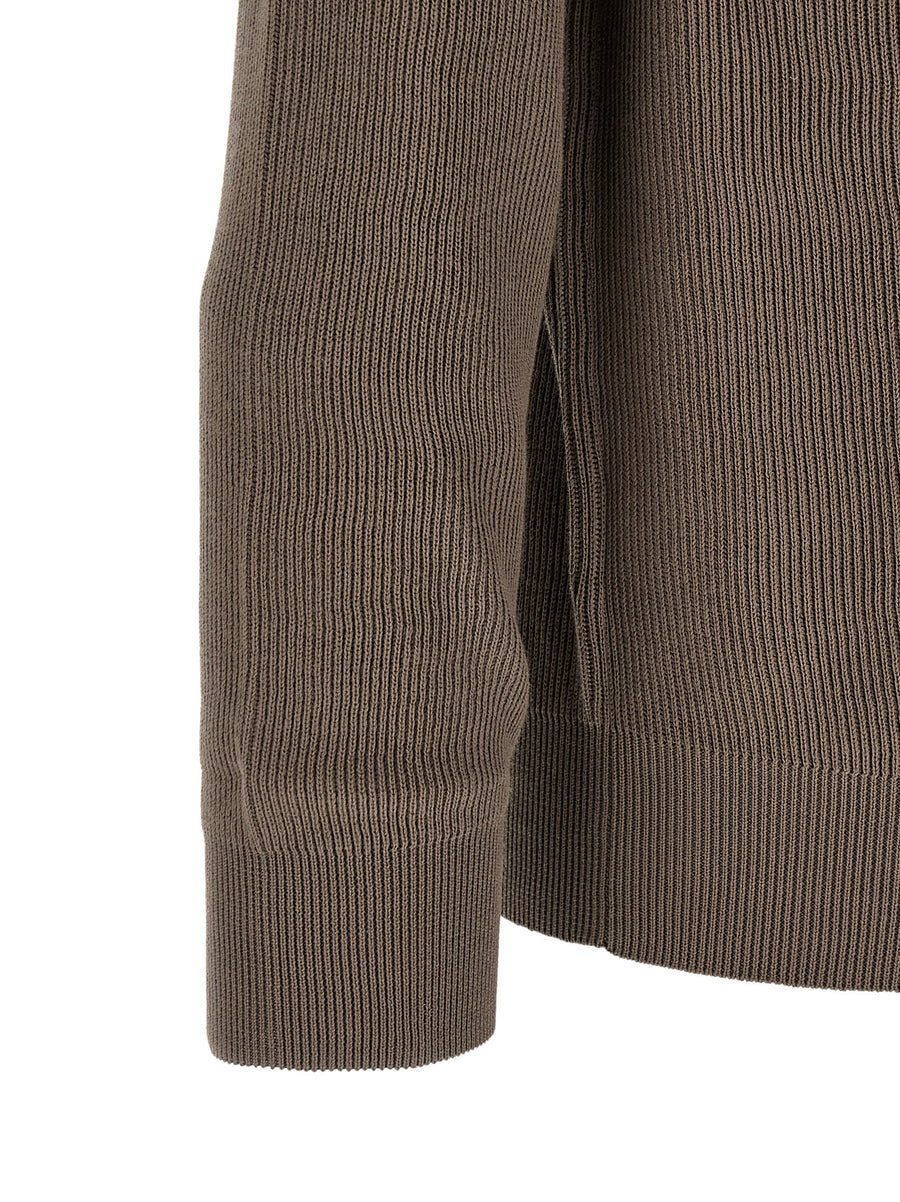 Brunello Cucinelli English Coast Polo Shirt For Women 100% Cotton Ribbed Knit All-Season Luxury