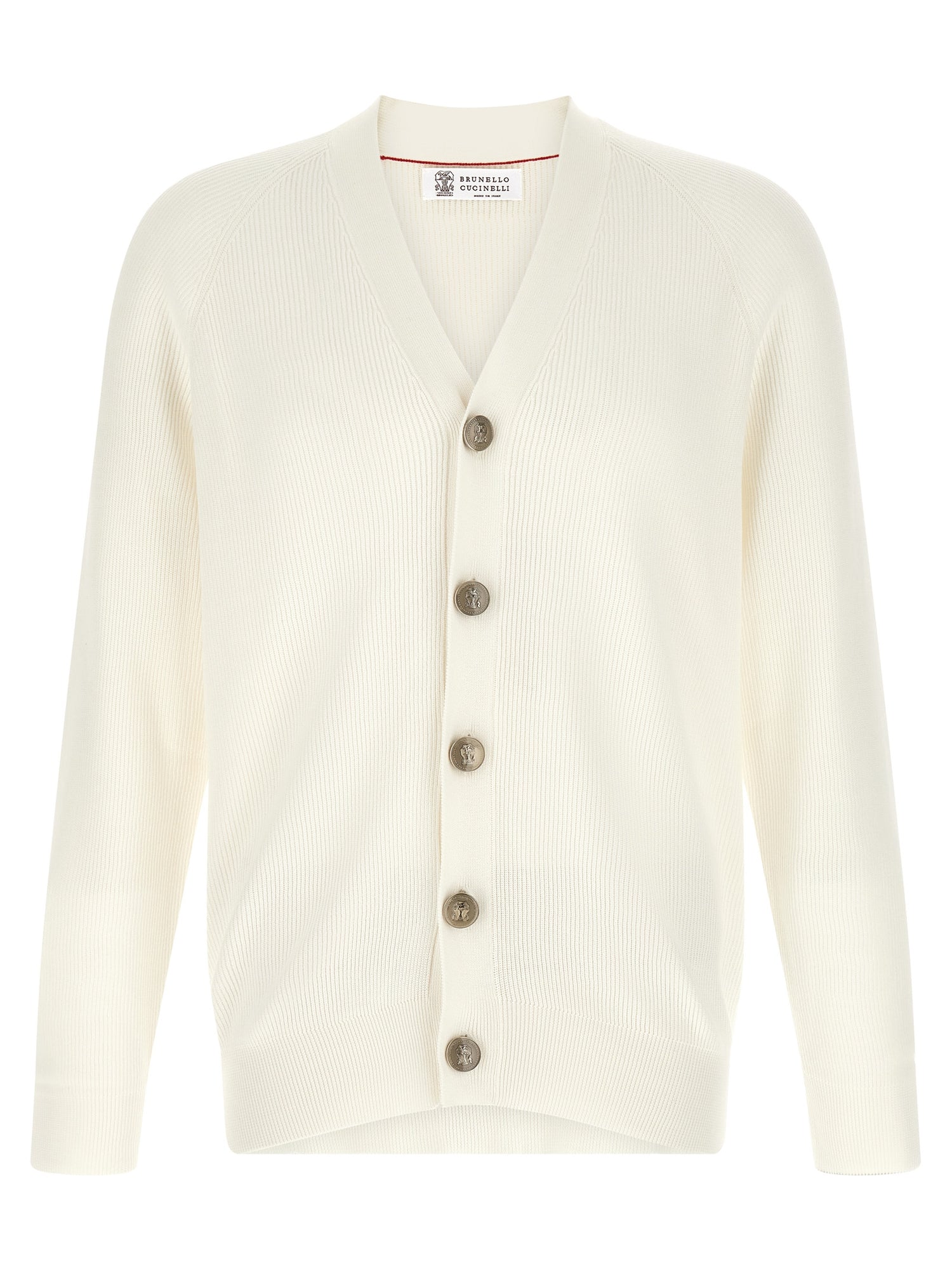 Brunello Cucinelli English Ribbed Cardigan