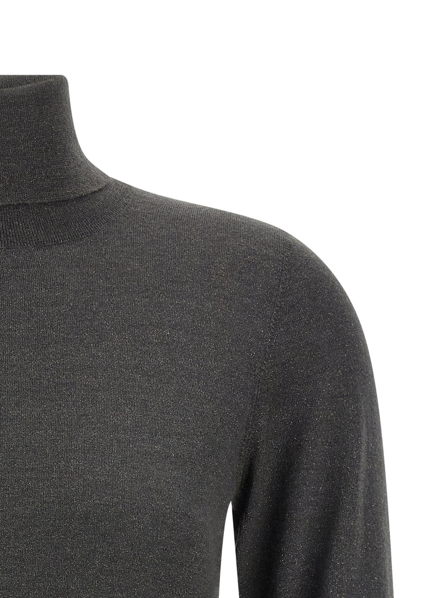Brunello Cucinelli Sparkling Turtleneck Sweater