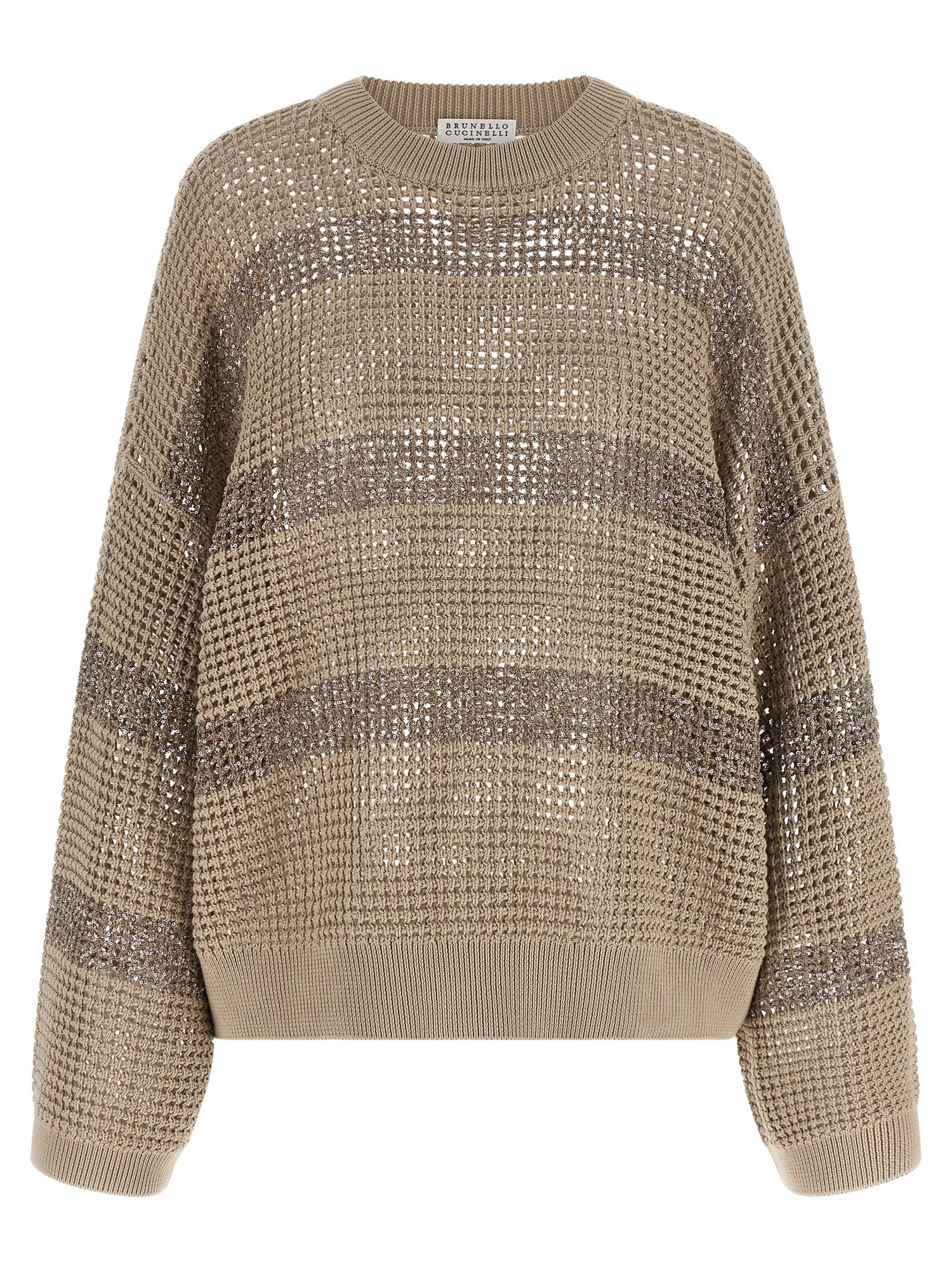 Brunello Cucinelli Dazzling Stripes Sweater