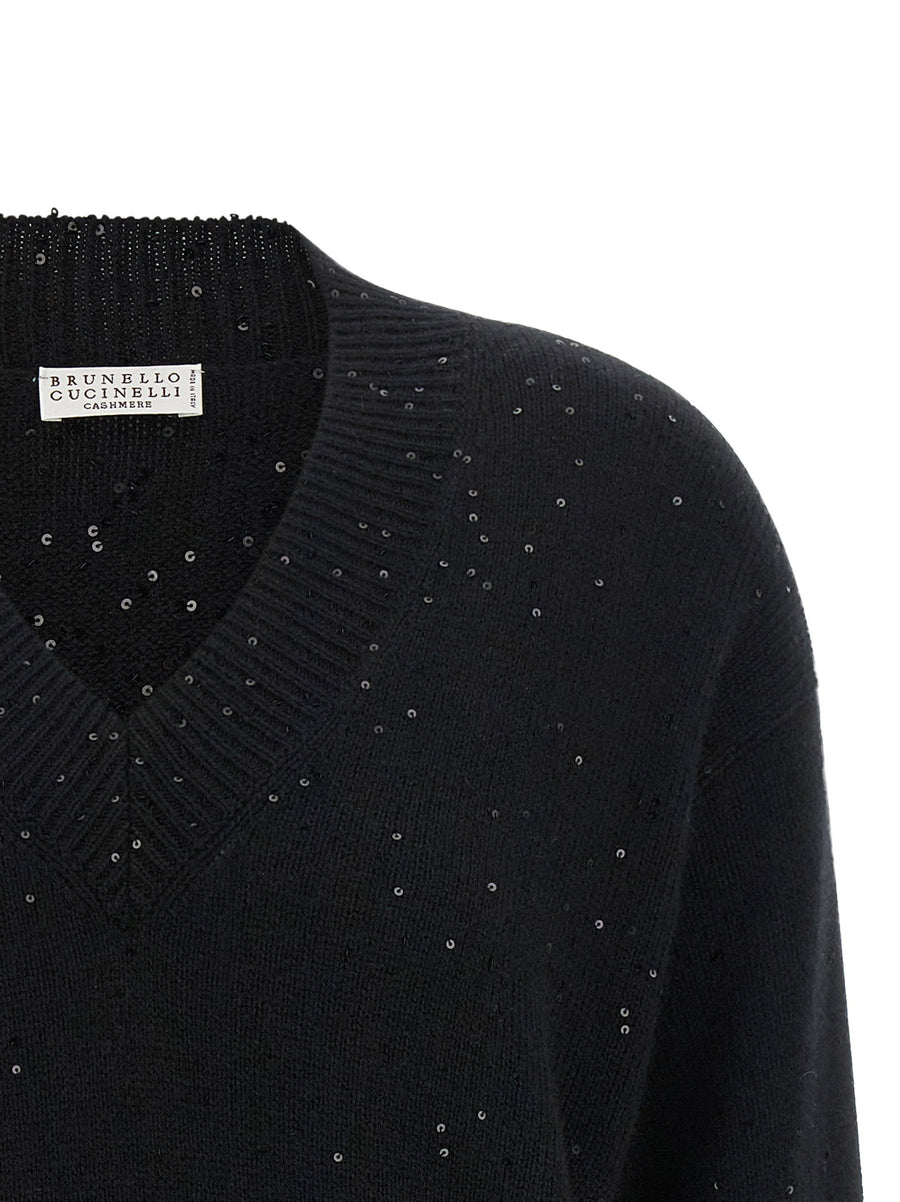 Brunello Cucinelli Diamante Sweater