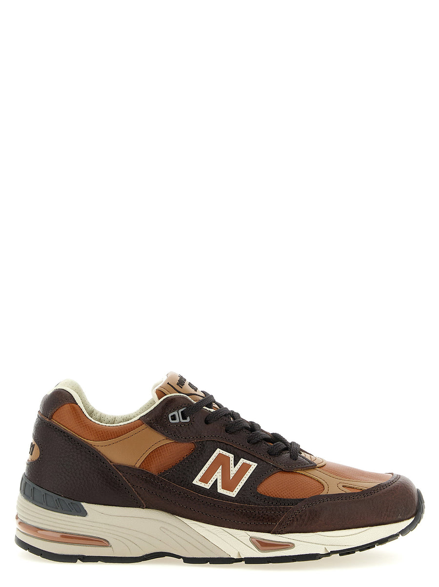 New Balance 991v1 Made in UK Calfskin Leather Sneakers for Men Premium Everyday Comfort