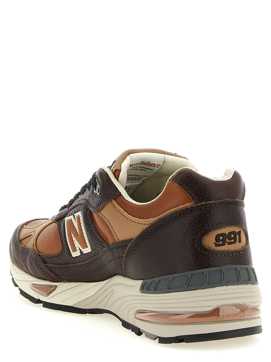 New Balance 991v1 Made in UK Calfskin Leather Sneakers for Men Premium Everyday Comfort