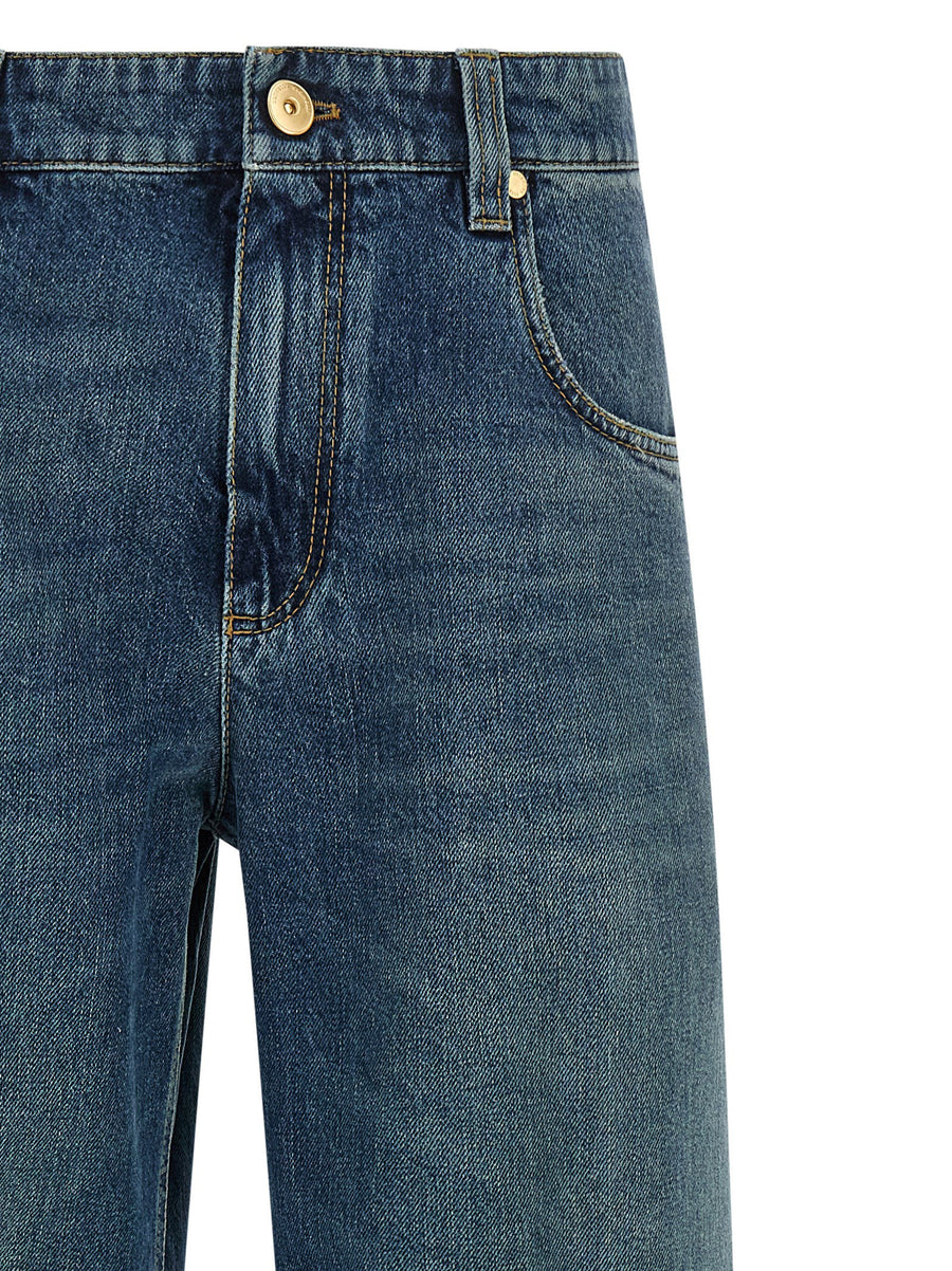 Brunello Cucinelli Stonewashed Denim Jeans