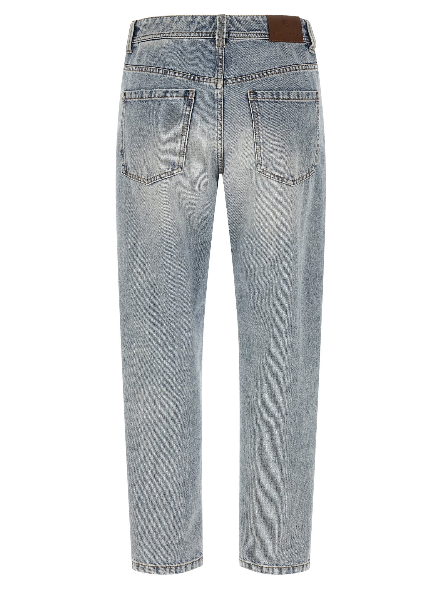 Brunello Cucinelli Baggy Tapered Jeans
