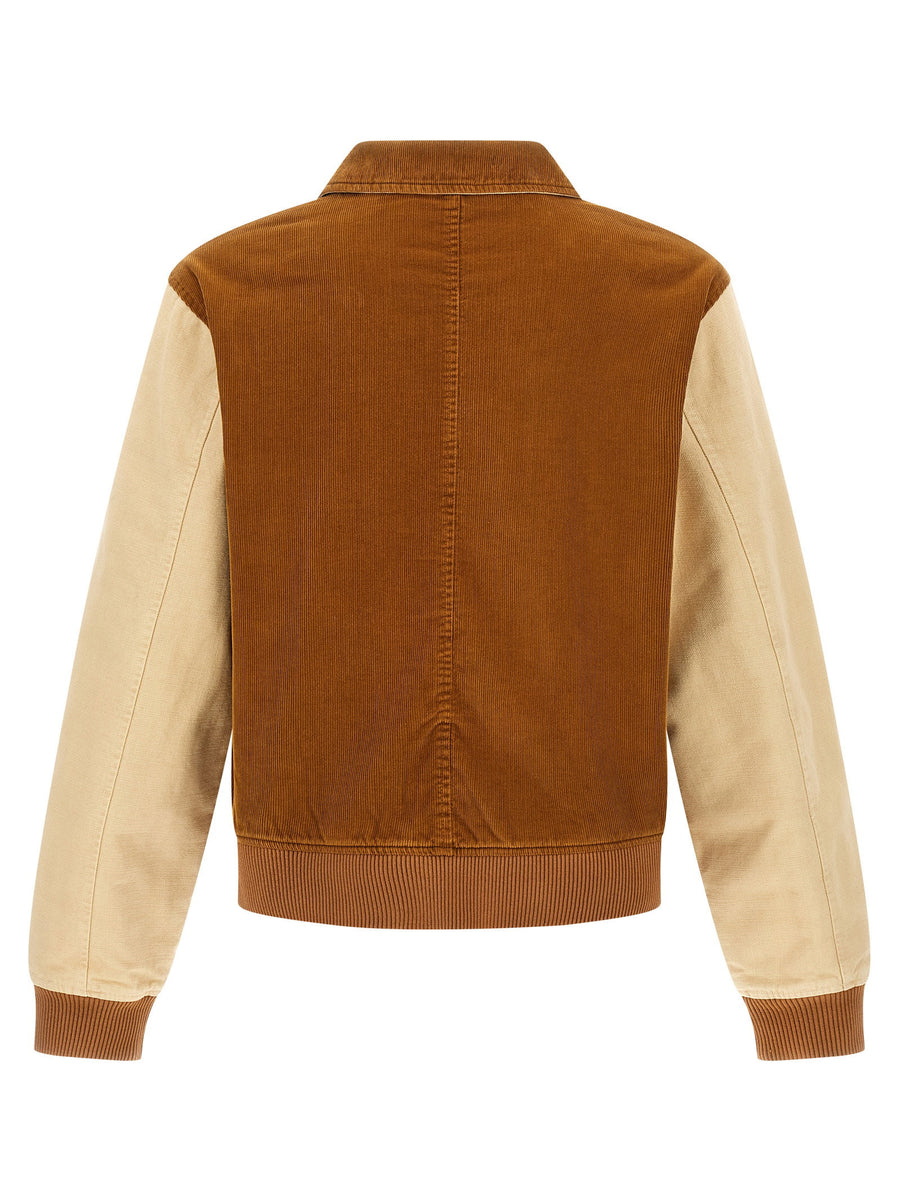 Wales Bonner Homecoming Corduroy Bomber Jacket For Men With Quilted Warm Lining Luxury Fall Winter