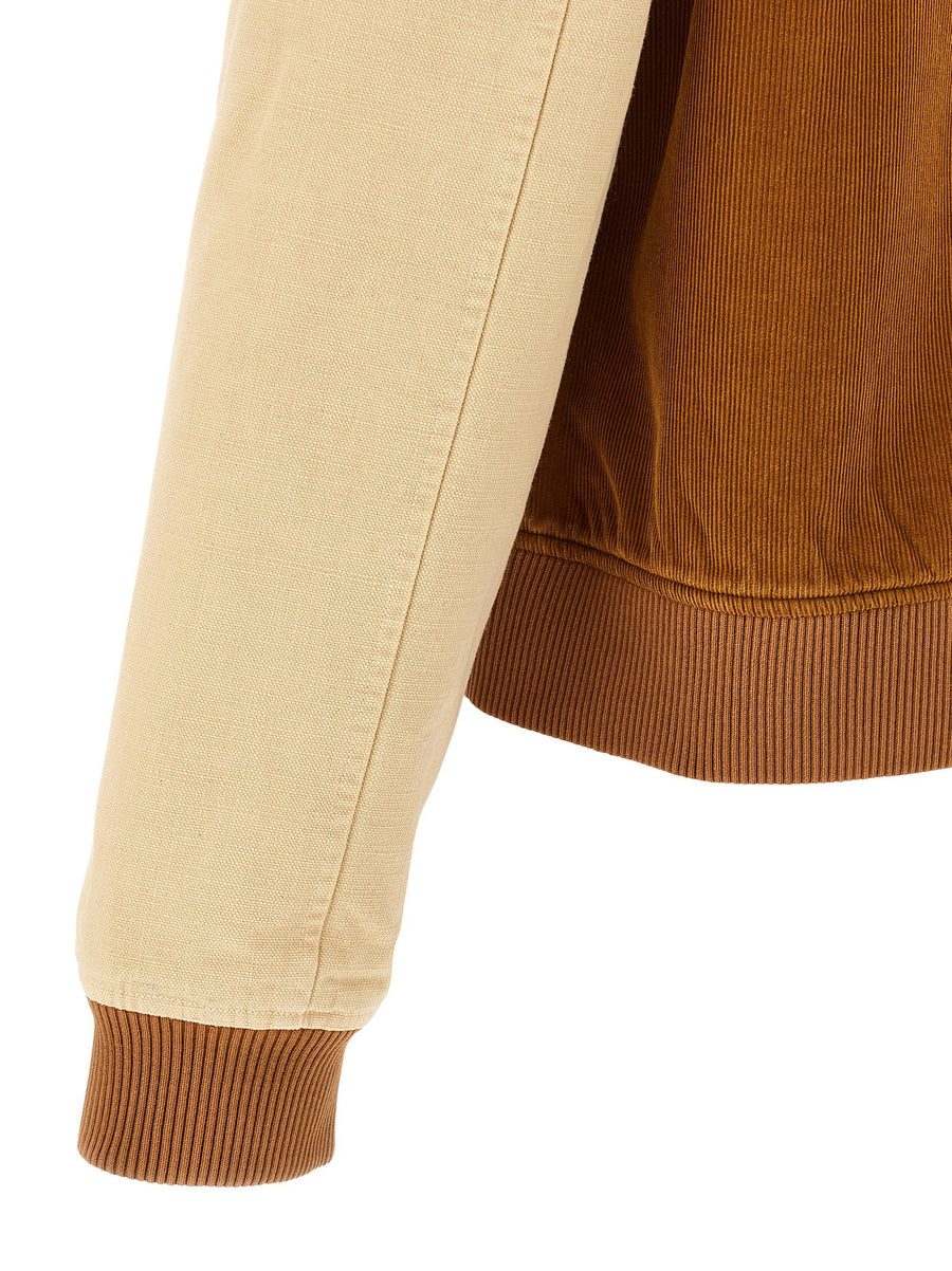 Wales Bonner Homecoming Corduroy Bomber Jacket For Men With Quilted Warm Lining Luxury Fall Winter