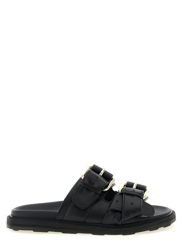 Moschino Double Strap Sandals